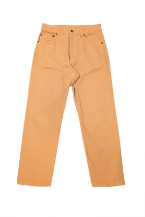 6397 - Mustard Straight Leg Jeans Sz 4