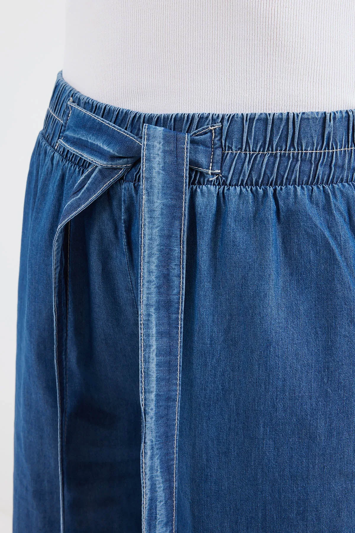 6469 bol paça jeans pantolon - mavi