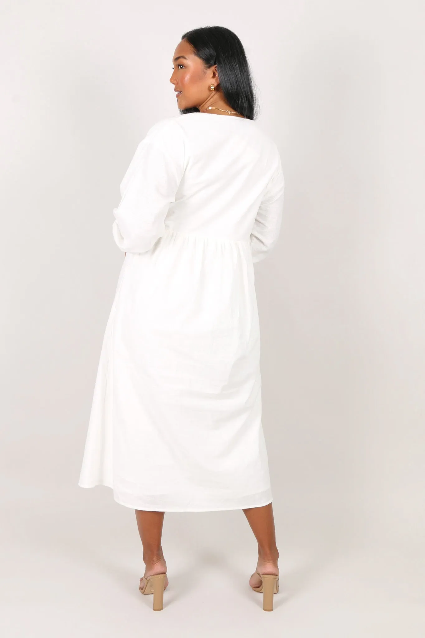 ALESSIA MAXI DRESS WHITE