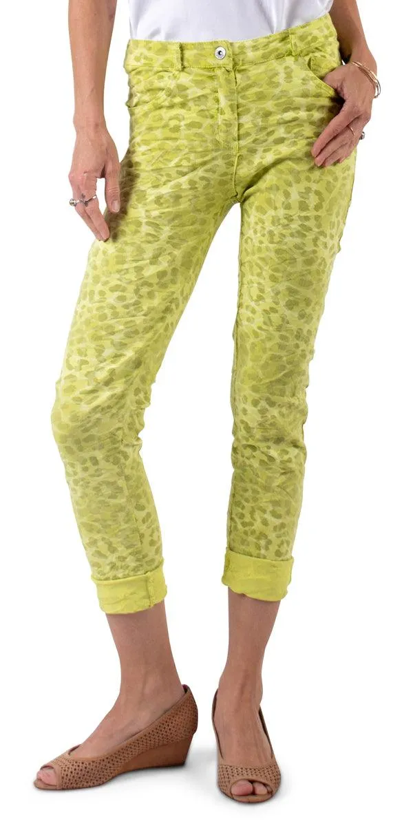 Antonella Cheetah Print Pant