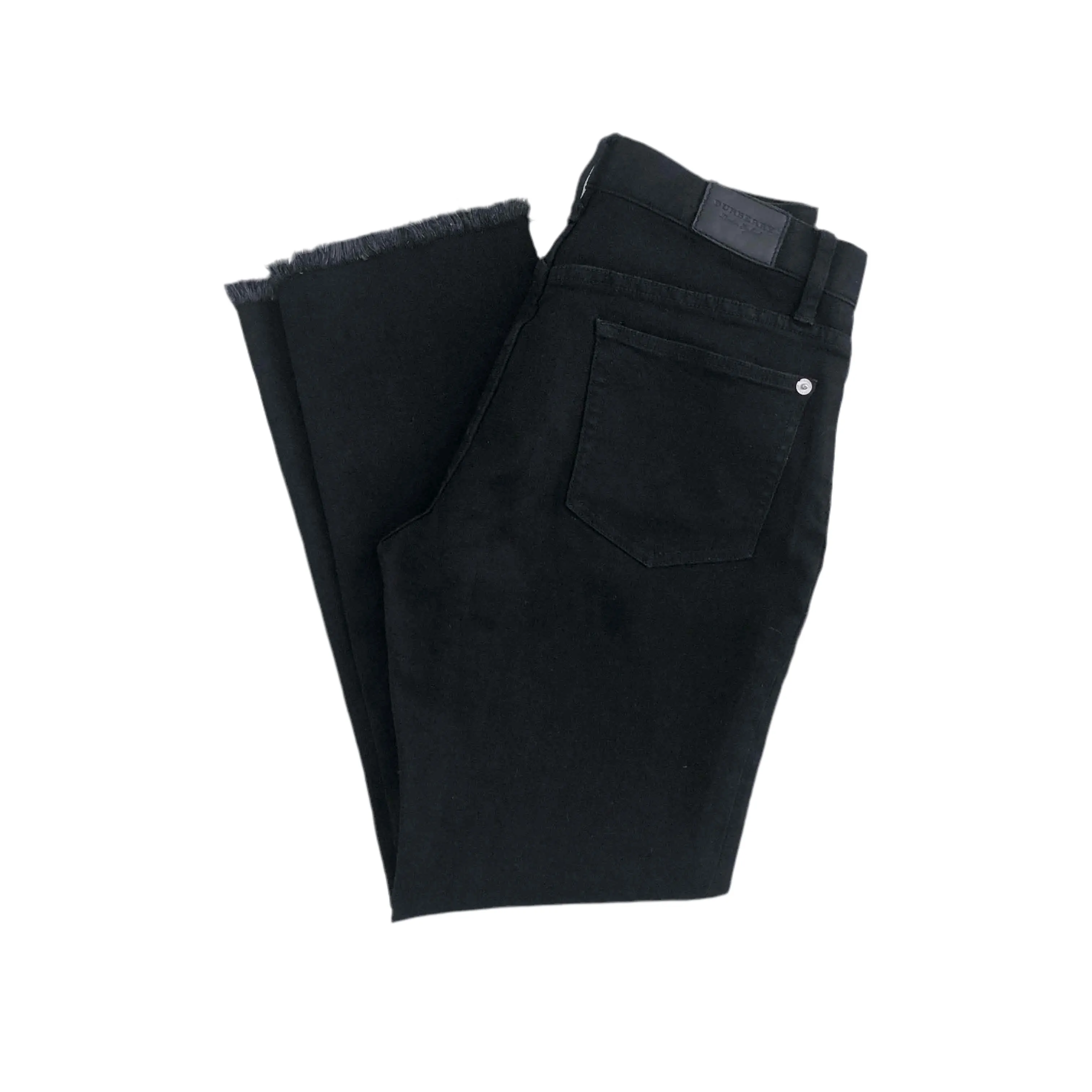 Burberry Frayed Jeans Black Size 26