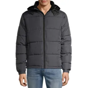 Classic Puffer W/ Warm Fleece Charcoal