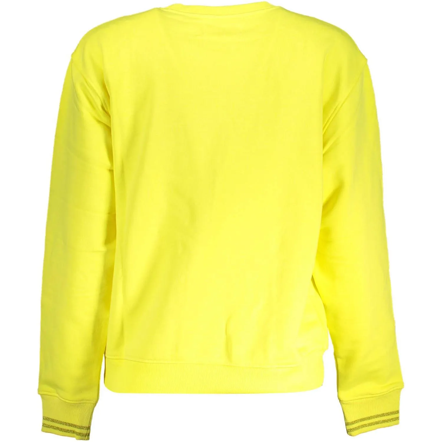 Desigual Yellow Cotton Women Sweater