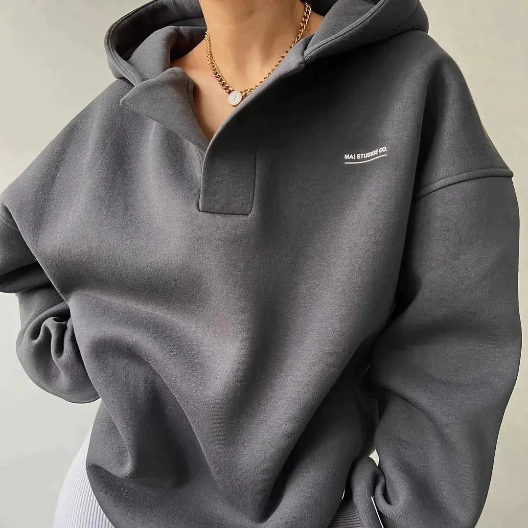 Essential Mai Hoodie | Trendy oversized trui met capuchon voor vrouwen