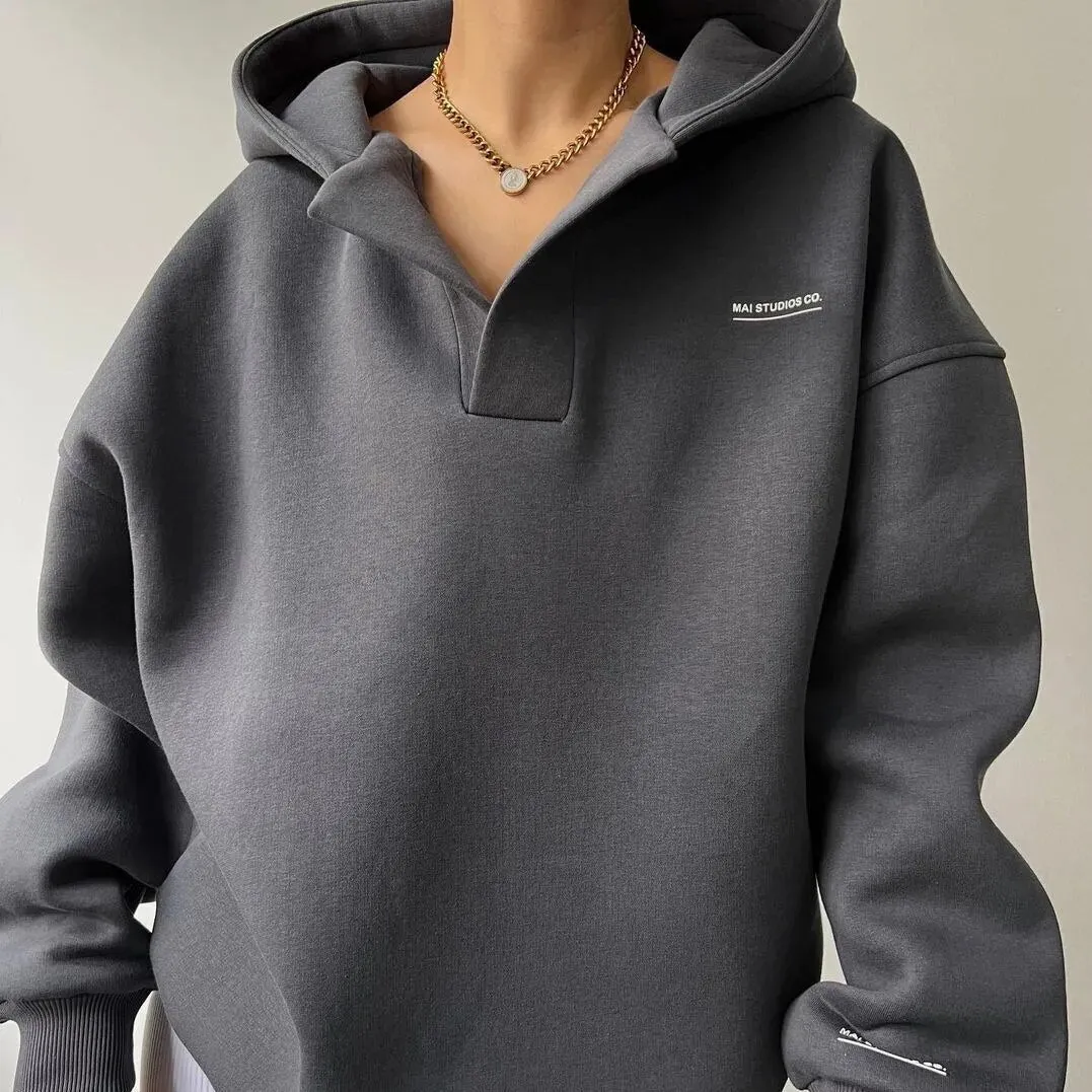 Essential Mai Hoodie | Trendy oversized trui met capuchon voor vrouwen