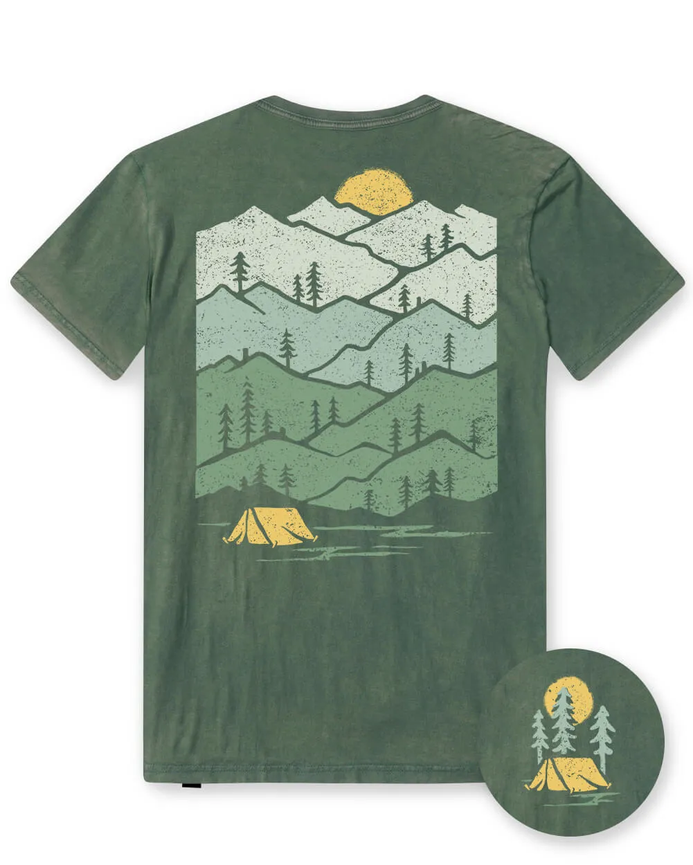 Evergreen Vintage Tee