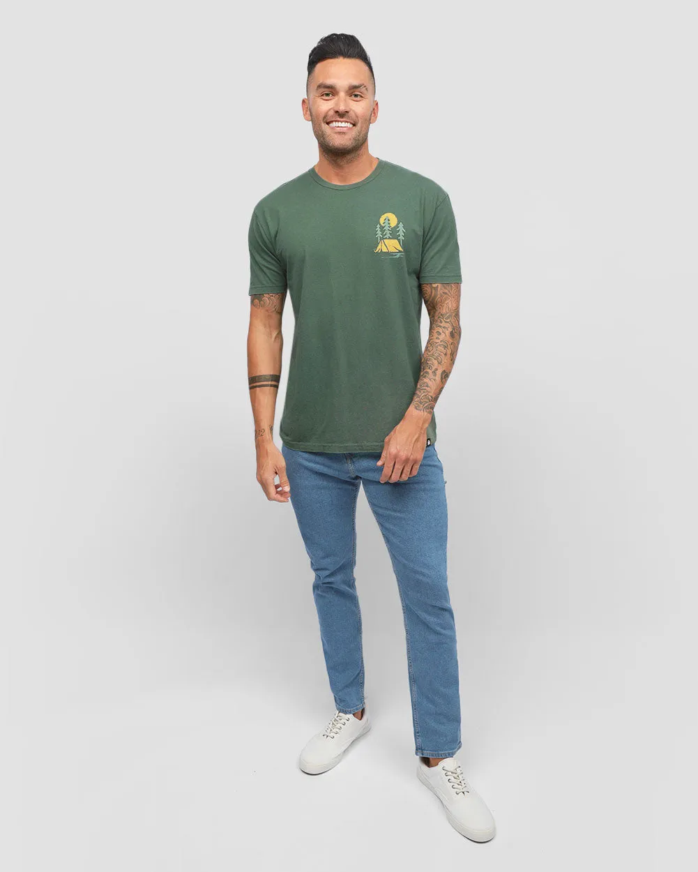 Evergreen Vintage Tee