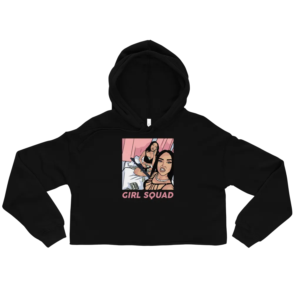 GIRL SQUAD CROP HOODIE