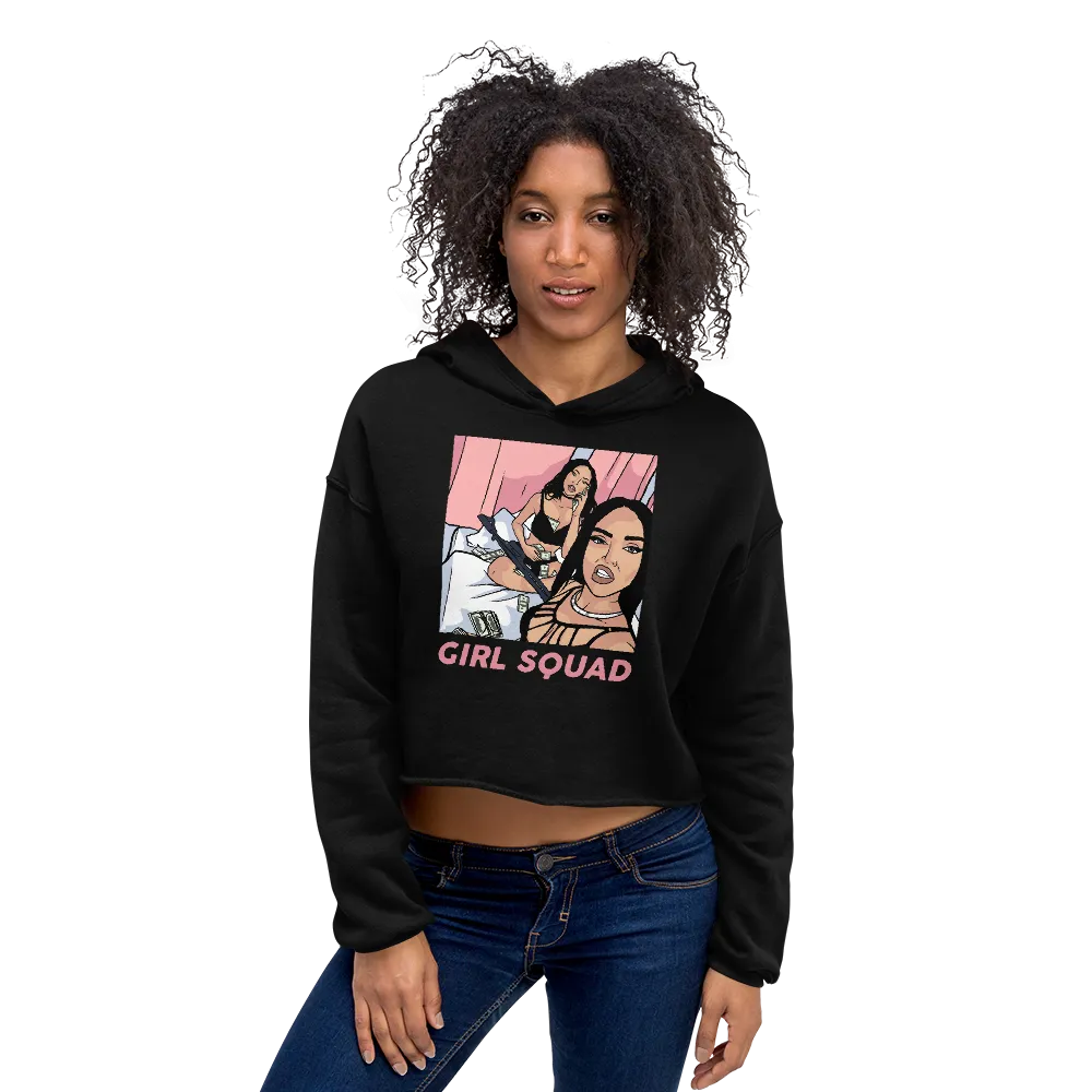 GIRL SQUAD CROP HOODIE