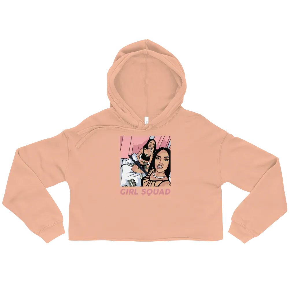 GIRL SQUAD CROP HOODIE