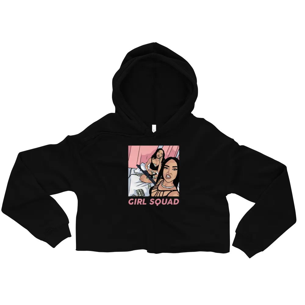 GIRL SQUAD CROP HOODIE