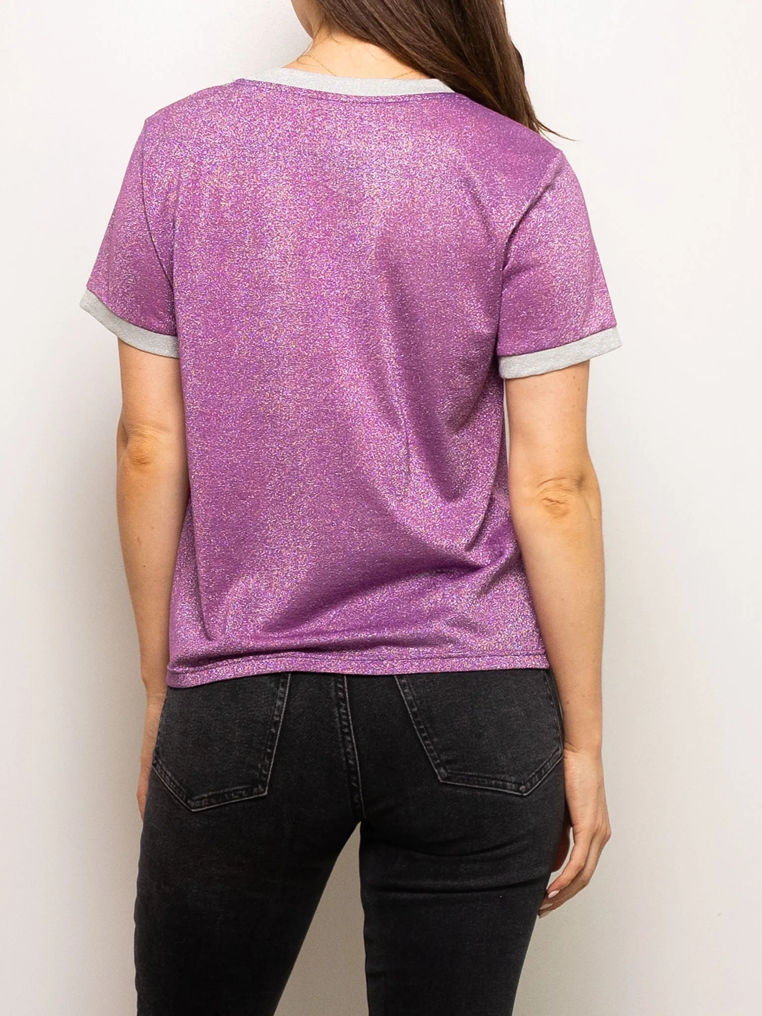 Glitter Purple Frog Tee