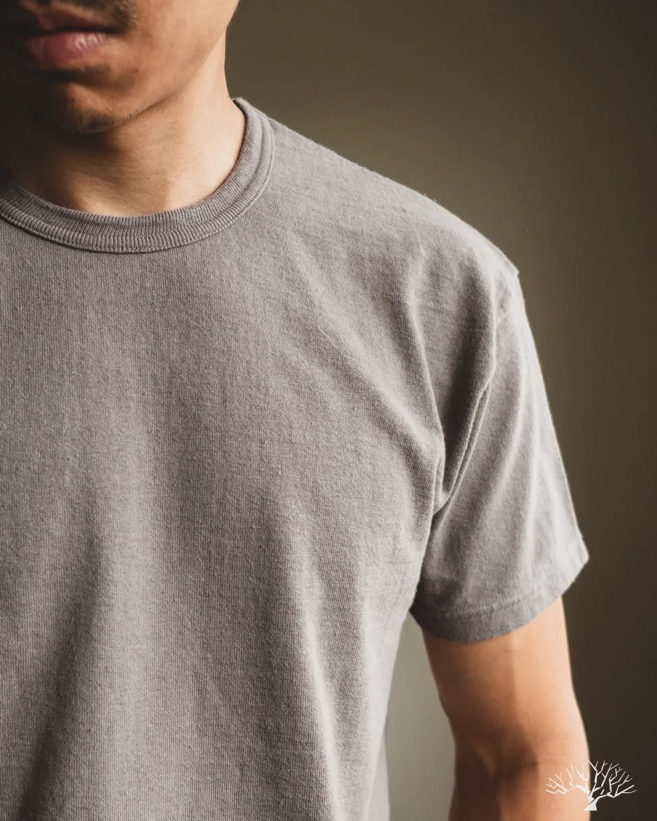 Heavyweight 9oz Loopwheel Tee - Grey