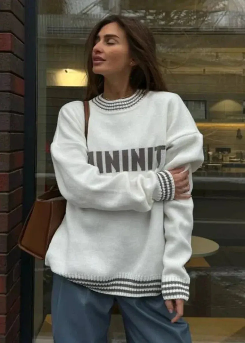 Ivyshape | Casual Oversized Knit Sweater