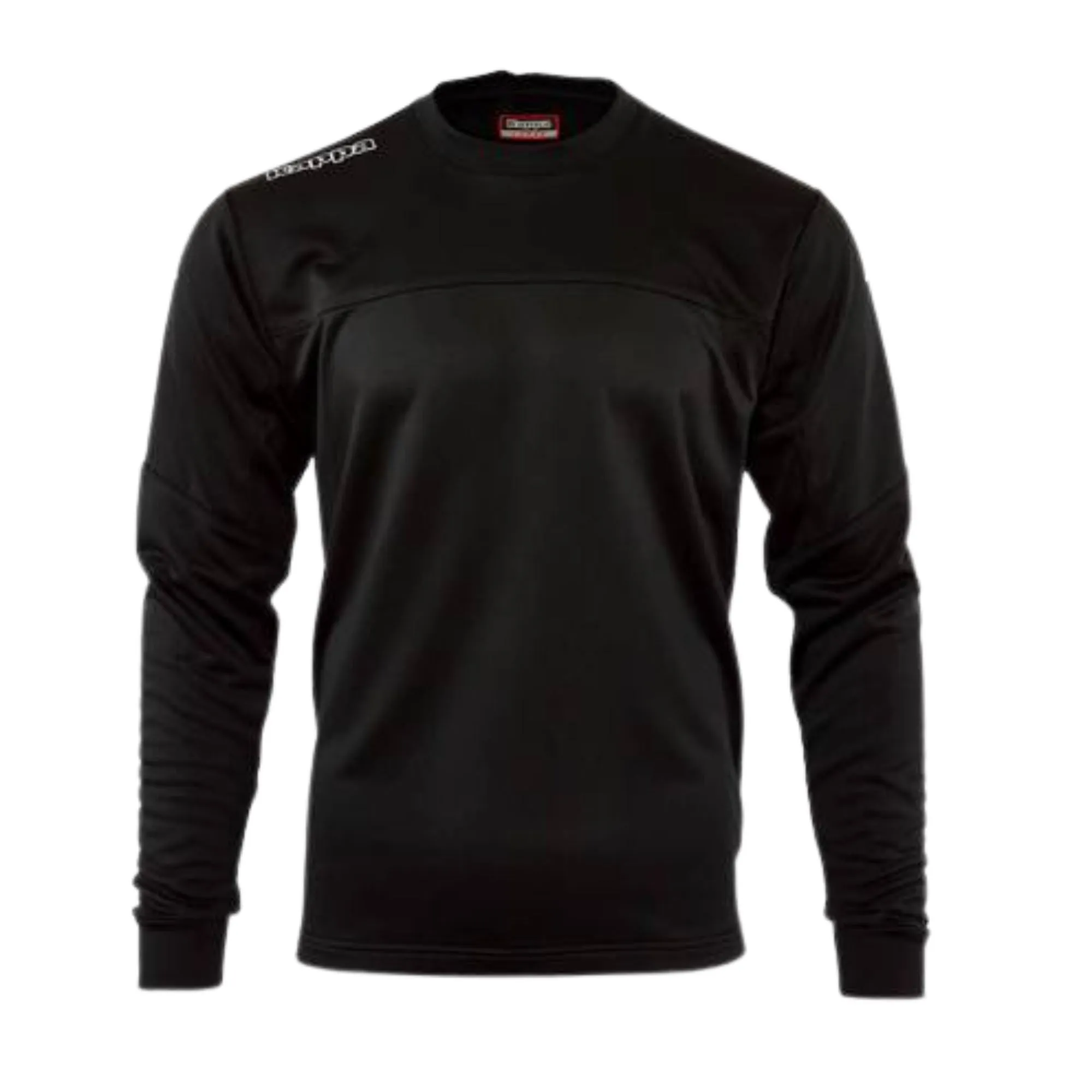 Kappa Warm Up Crew Sweat Black