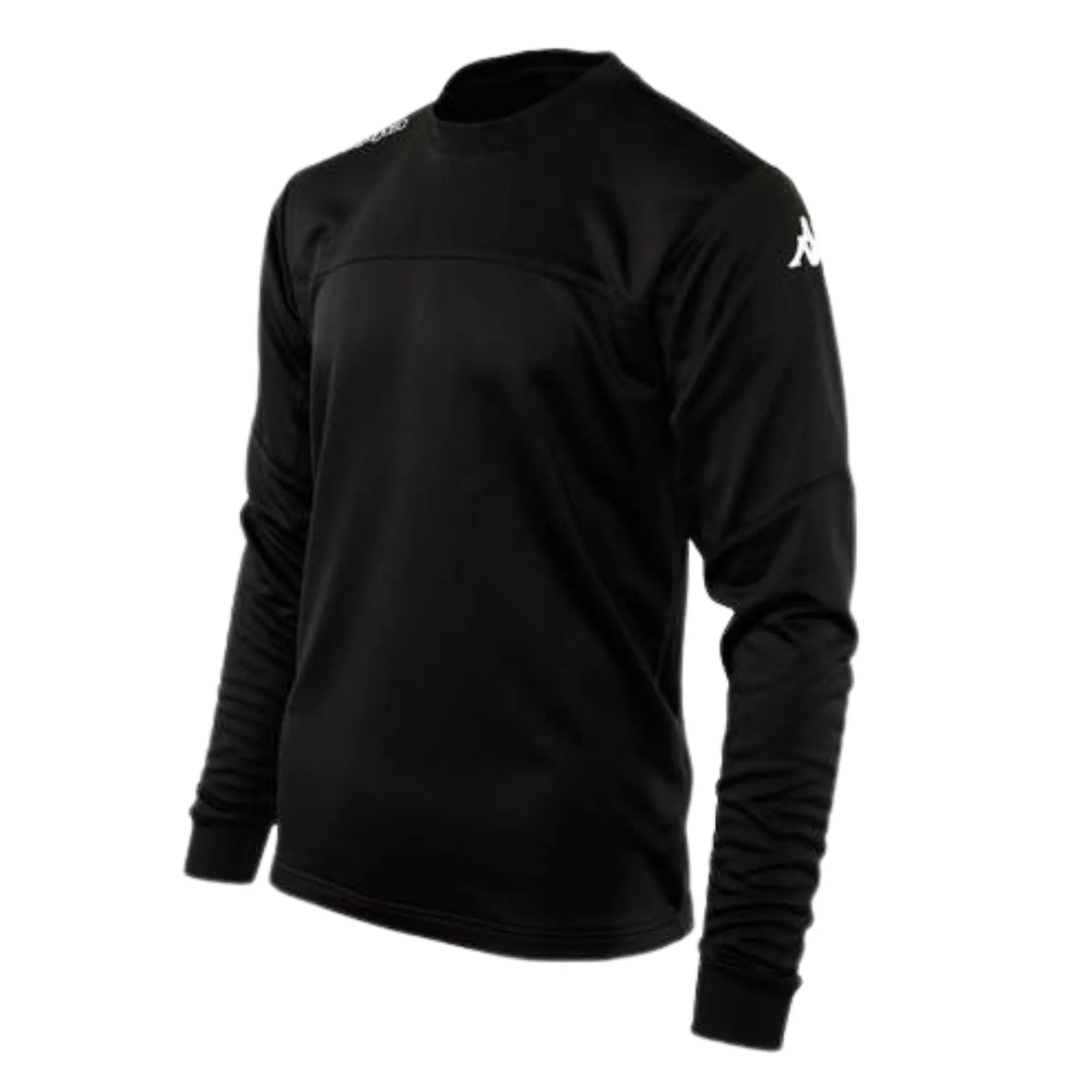 Kappa Warm Up Crew Sweat Black