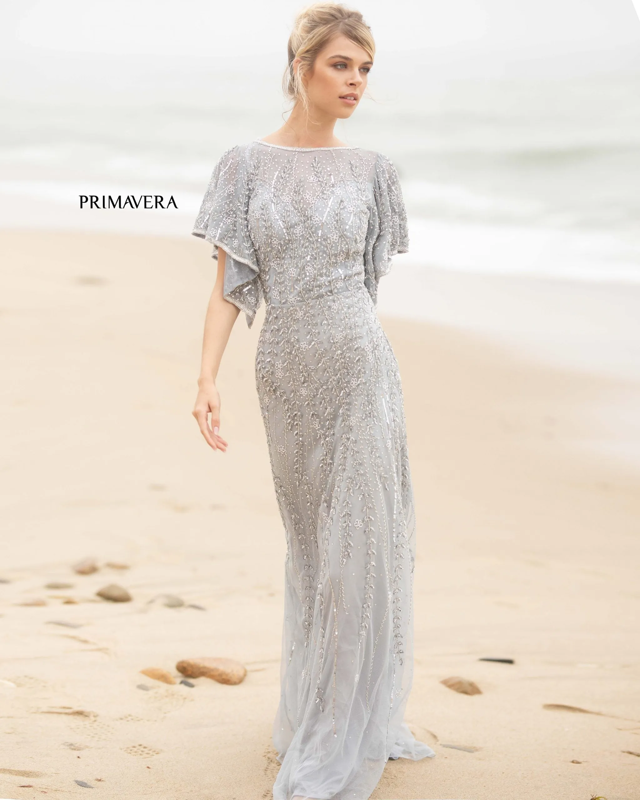 Kasa | Beaded Evening Gown | Primavera 3681