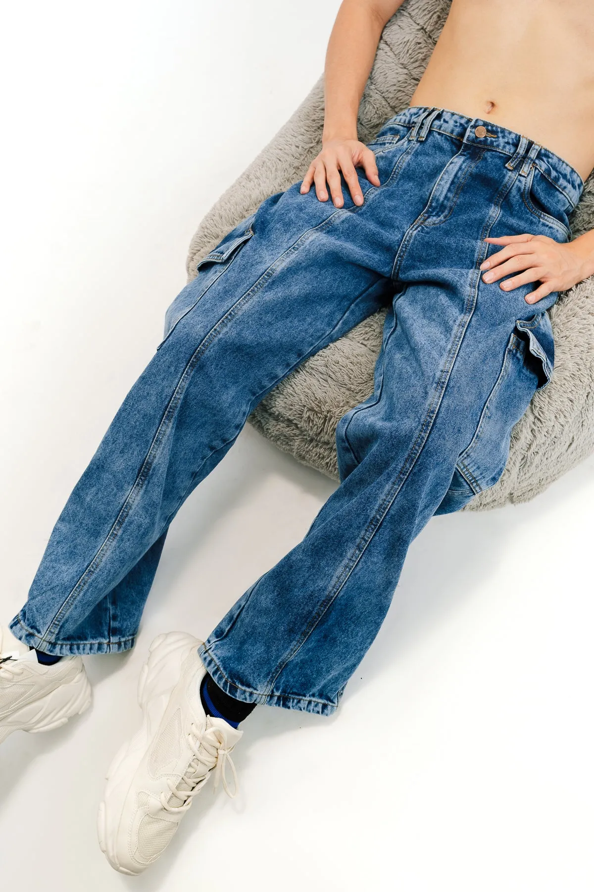 Men's Flap Play Cargo Jeans