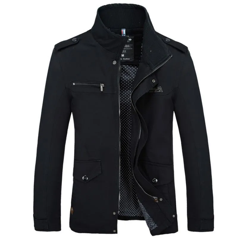 Men's Spring Warm Jacket With Zipper