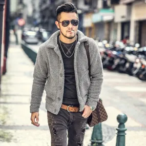 Men's Winter Casual Warm Plush Jacket