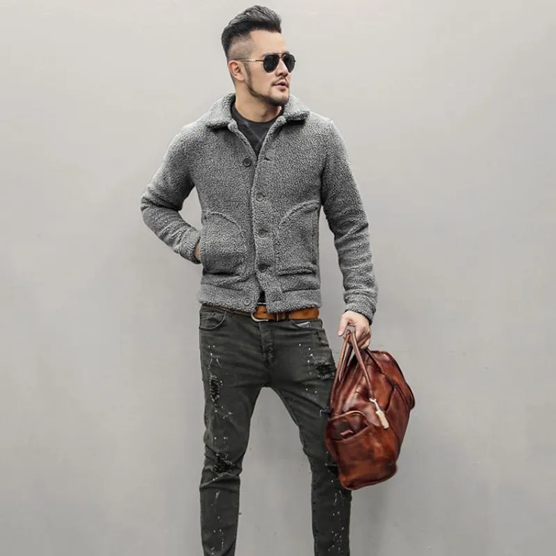 Men's Winter Casual Warm Plush Jacket