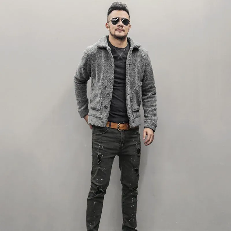 Men's Winter Casual Warm Plush Jacket