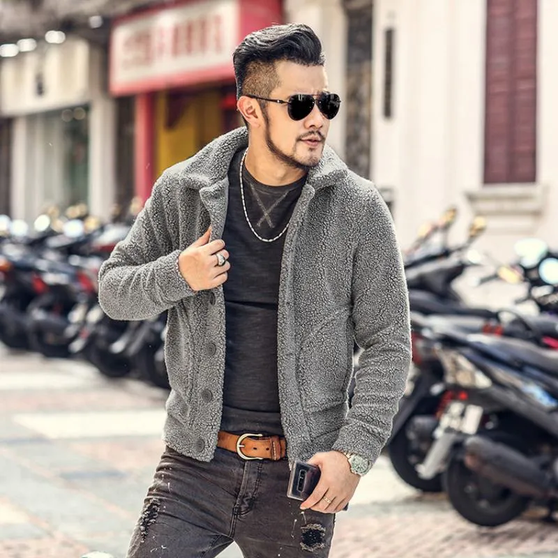 Men's Winter Casual Warm Plush Jacket