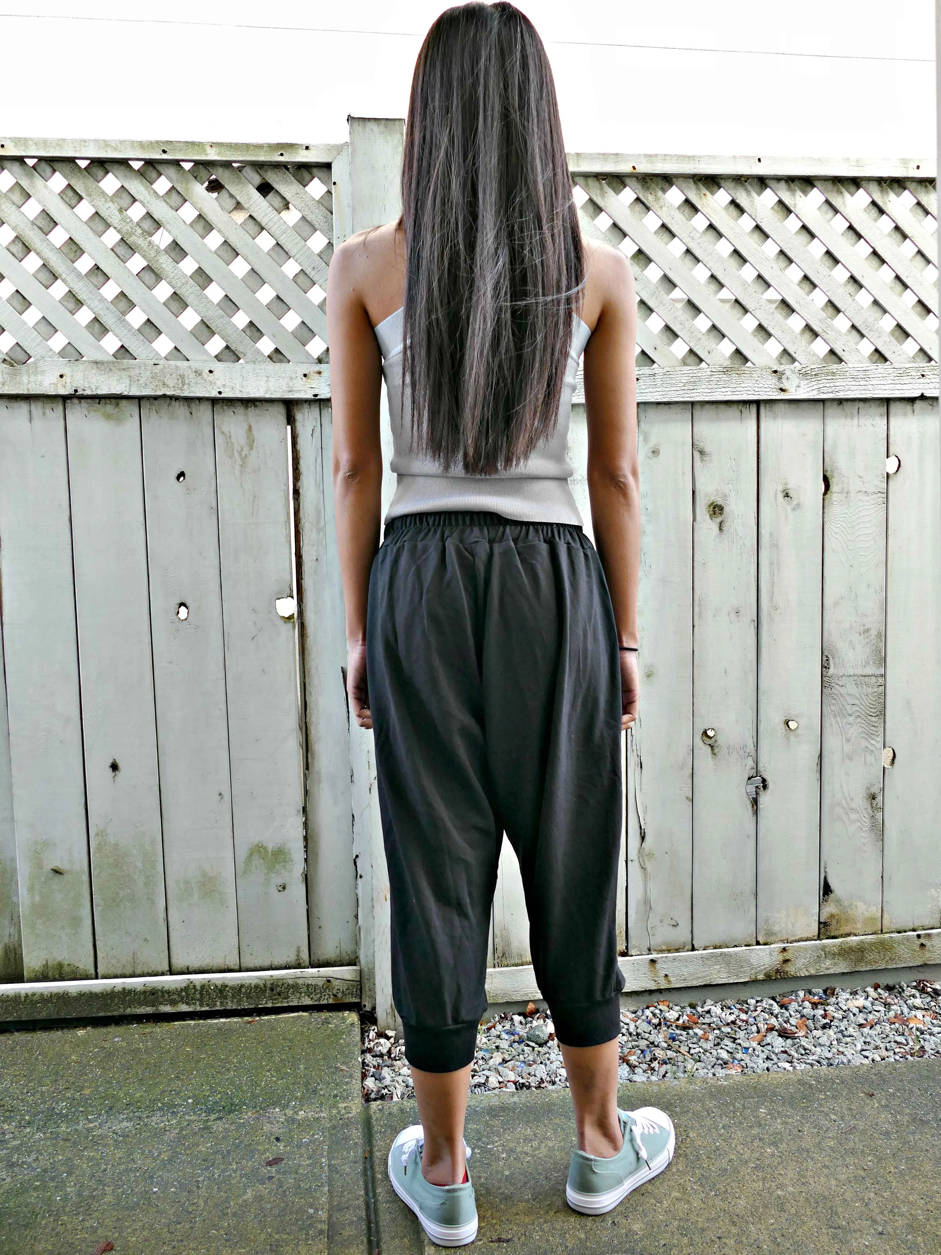 Modern Style Pants - #044 Black (zipper pockets)