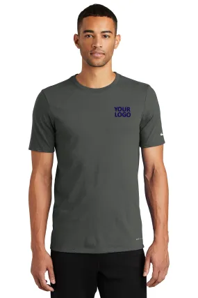 Nike DriFIT Cotton Poly Custom Tees, Anthracite