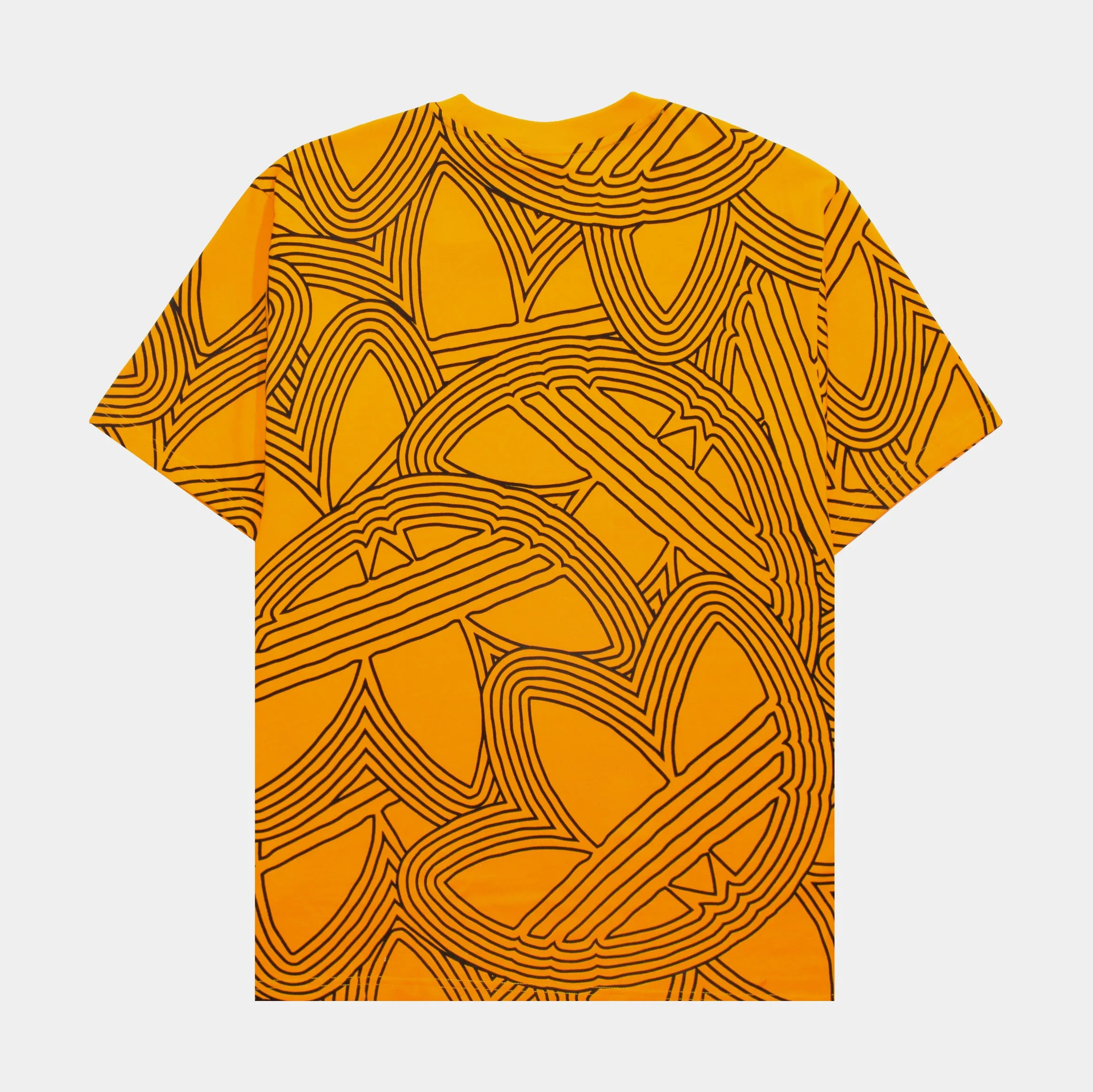 OAC All Over Print Tee Mens Tshirt (Yellow)