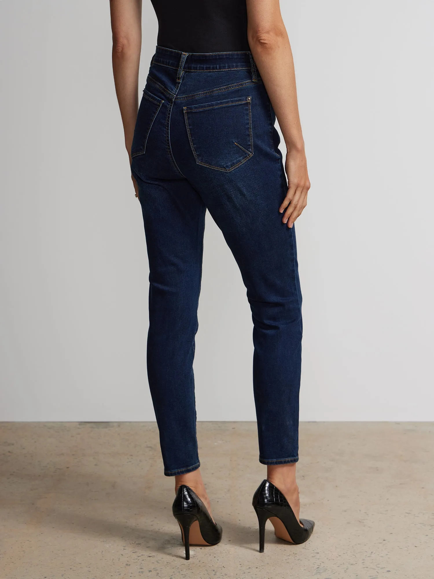 Petite Ultra High Rise Curvy Skinny Jeans