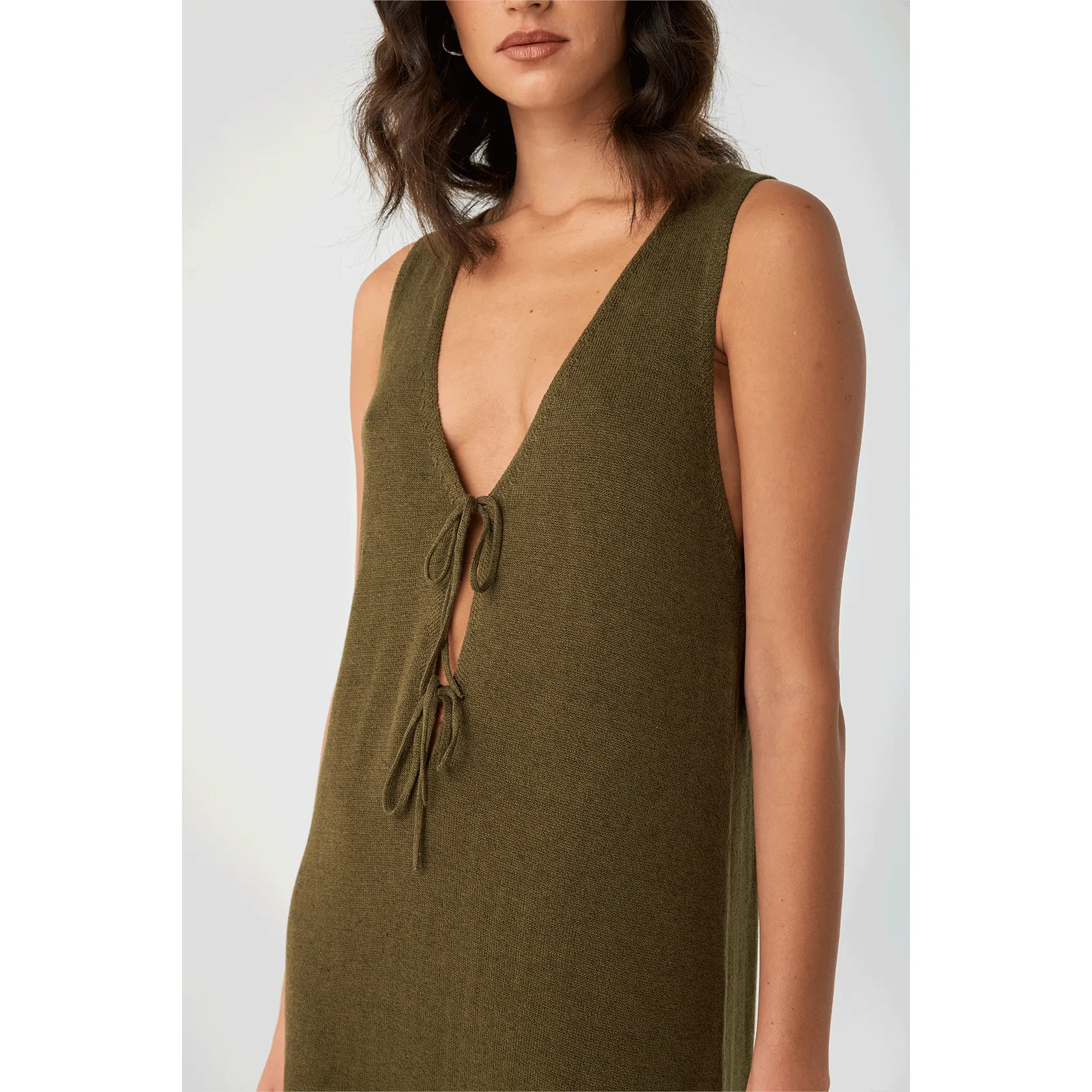 Poppy Maxi Dress - Olive