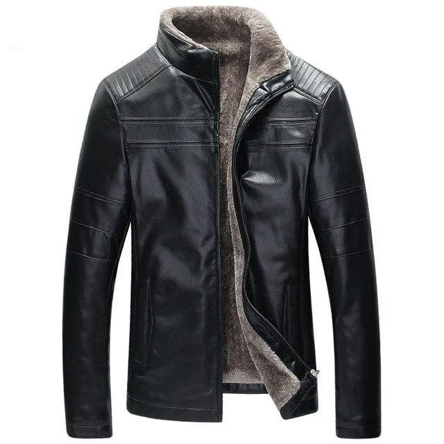 Premium Warm Leather Jacket