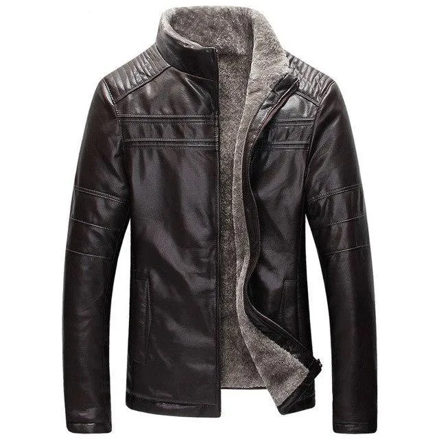 Premium Warm Leather Jacket