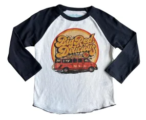 Rowdy Sprout Foo Fighters Van Long Sleeve Raglan Tee