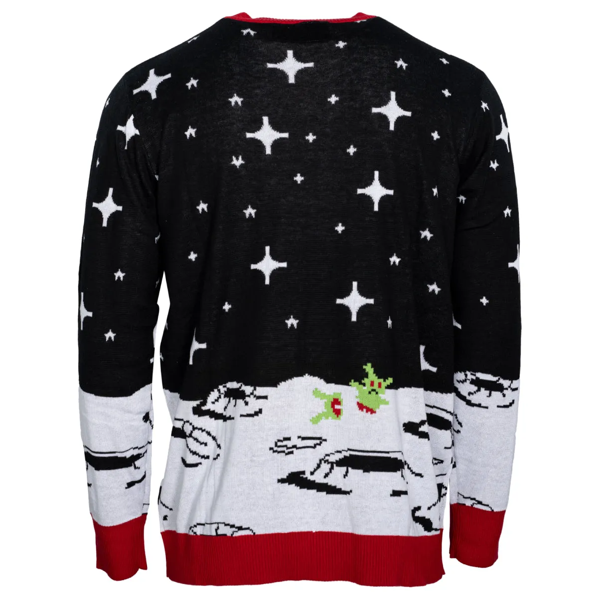 Santa Riding Trex Sweater