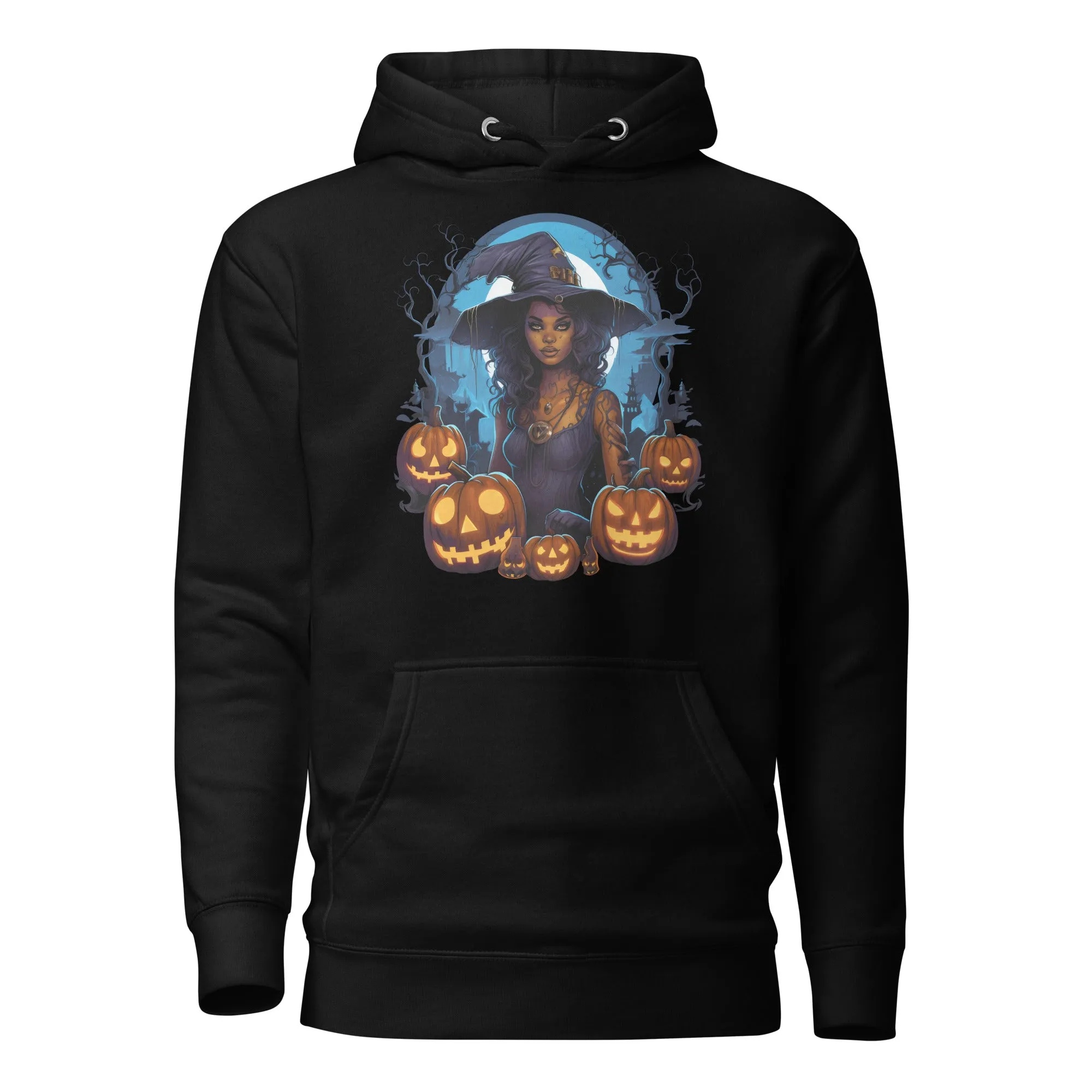 Spooky Chic: Halloween Witch Hoodies for Every Occasion 001