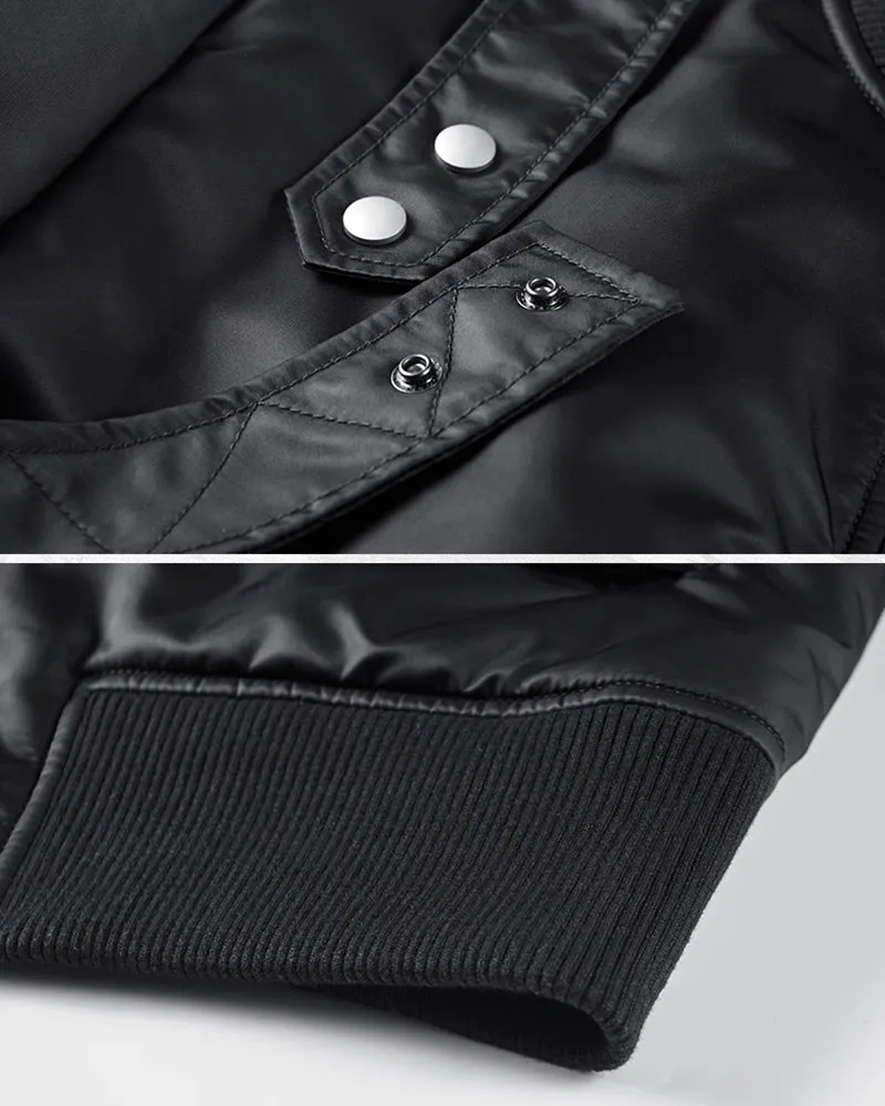 Techwear Thickened Winter Bomber Jacket