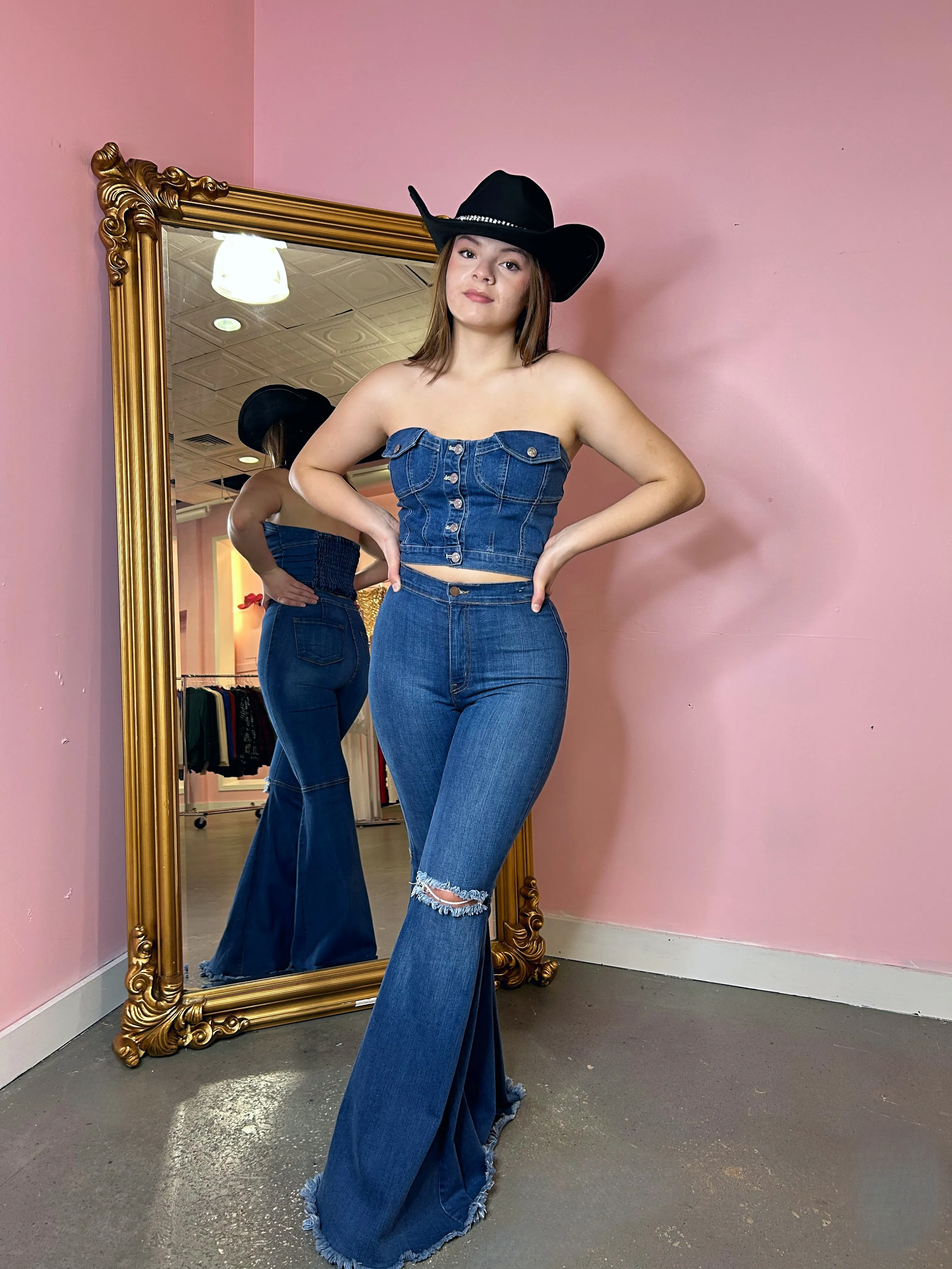 Vaquera Flare Jeans