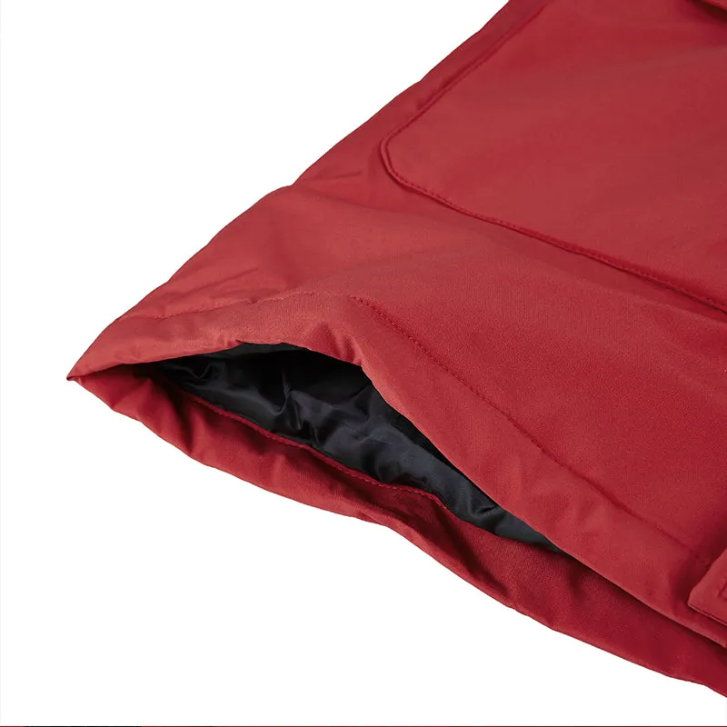 WARM POCKETS FLEECE DOWN JACKETS