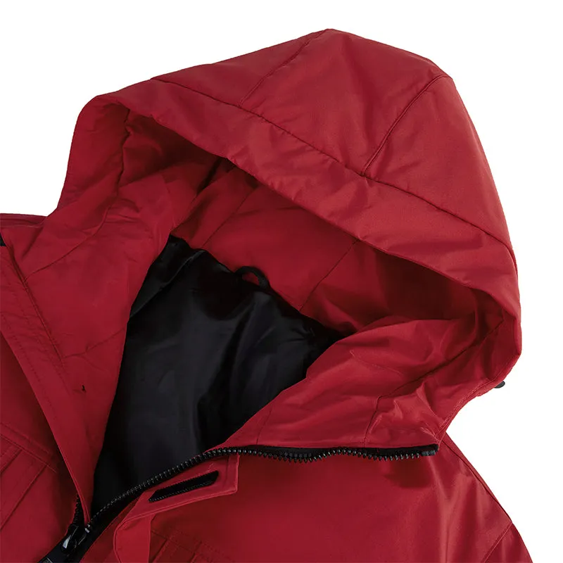 WARM POCKETS FLEECE DOWN JACKETS