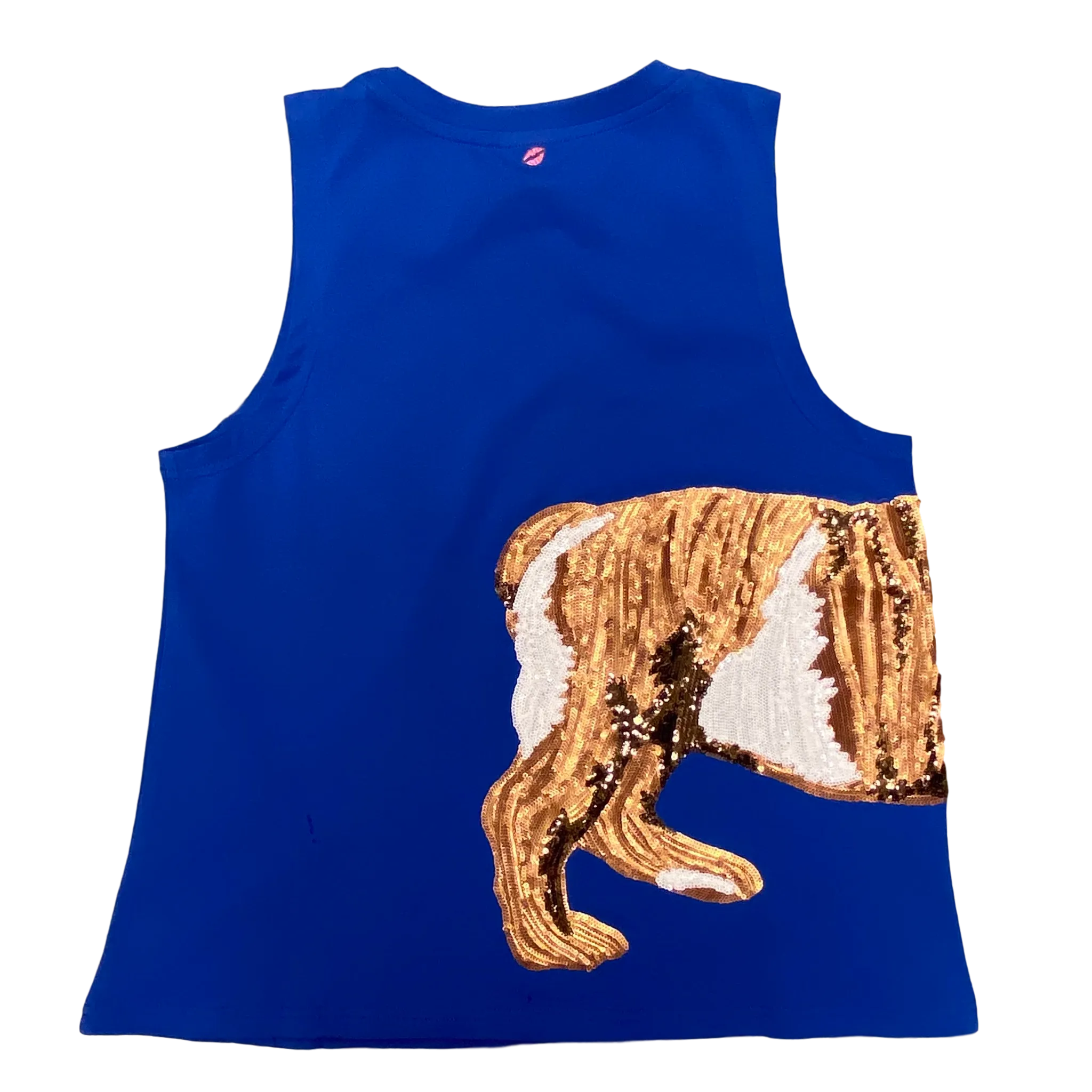 Wrap-Around Blue Bulldog Tank